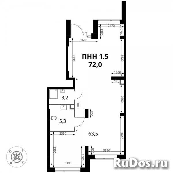 Продам коммерческую недвижимость 72 м2 изображение 3