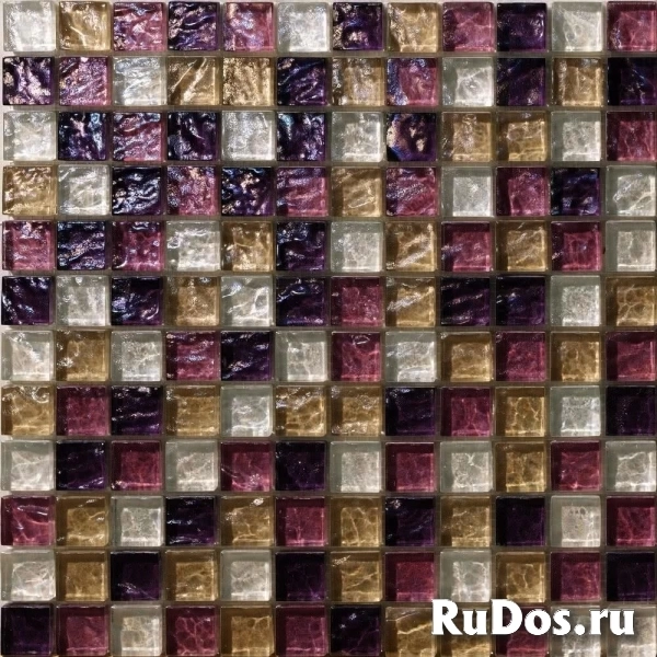 Мозаика облицовочная стеклянная Mosaico piu Onde CR.0A64_23X23x8 ( м2) фото