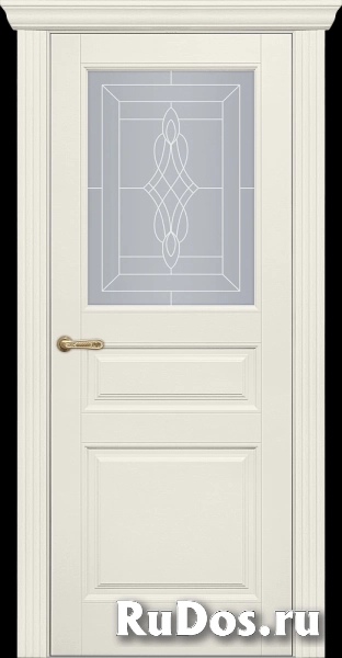 Дверь Фрамир SAVONA 3 ПО Цвет:Серый Кварц Остекление:Сатинат белый фото