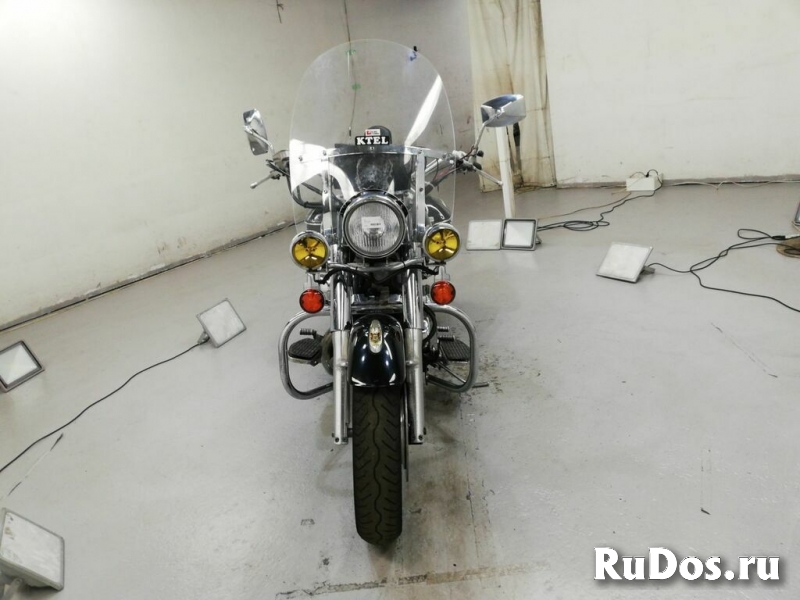 Мотоцикл круизер Honda Shadow 750 рама RC44 боковые мотокофры изображение 3