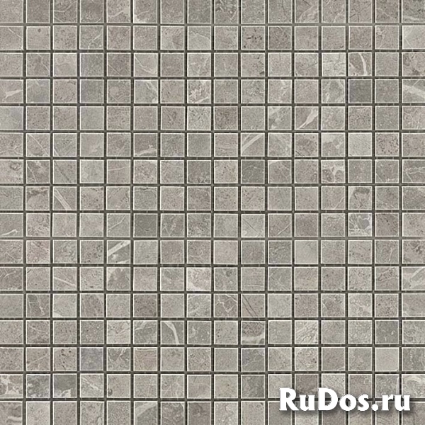 Керамогранит Atlas Concorde MARVEL PRO Marvel Grey Fleury Mosaico Lapp. (ADQG) 30x30 Керамогранит (30x30 см.) фото