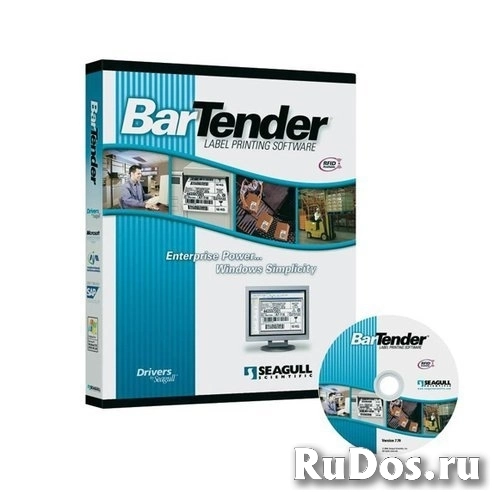 Для принтеров Seagull Scientific BarTender Professional: Application License + 1 принтер BTP-1 фото
