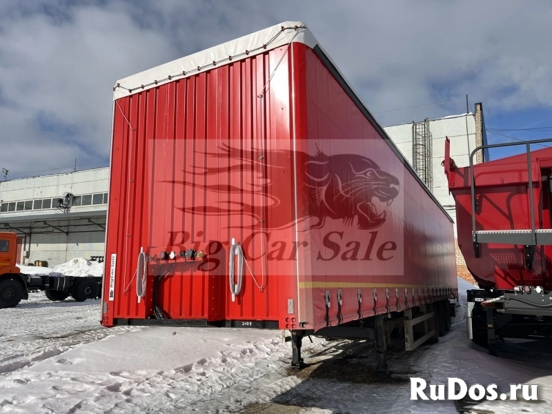 Шторный полуприцеп ТЗА 588510-0300200-08 с закладными под коники фотка