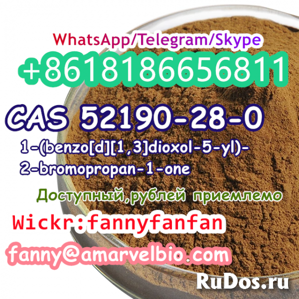 WhatsApp +8618186656811 1-(benzo[d][1,3]dioxol-5-yl)-2-bromopropa фотка