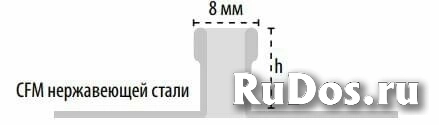 Керамическая плитка Butech Pro Dilata Stainless Steel Cfm 20 0.8x250 фото