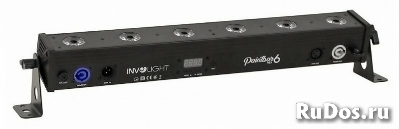 INVOLIGHT PAINTBAR HEX6 - LED панель, 6 шт. х 12 Вт RGBWA+UV, DMX-512 фото