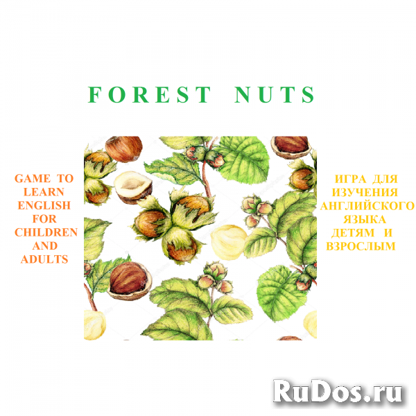 Игра "Лесные орехи" на английском и русском "Forest nuts" фото