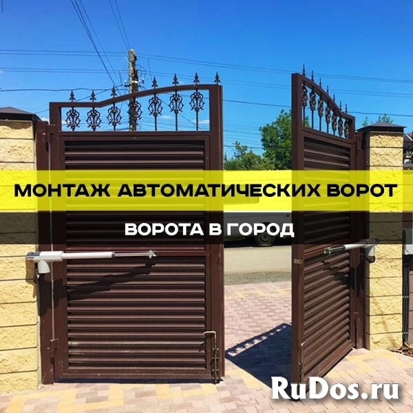 Автоматические ворота изображение 12