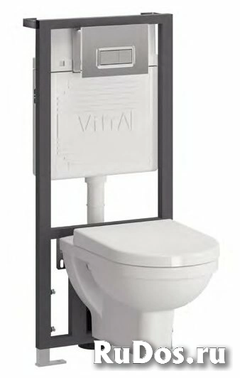 Унитаз с инсталляцией подвесной VitrA Form 300 9812B003-7203 с горизонтальным выпуском фото