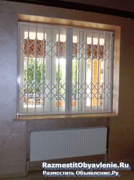 Раздвижные решетки на двери и окна изображение 3