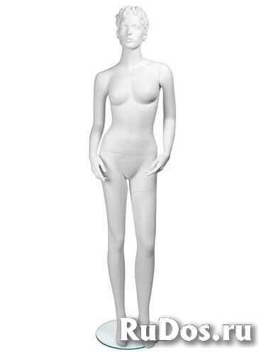 Манекен женский белый скульптурный Kristy Pose 01 фото