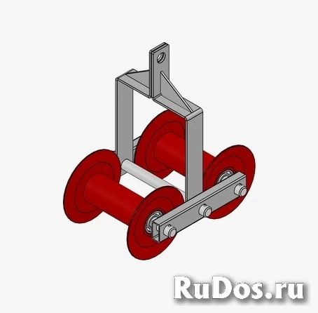 Ролик для прокладки кабеля подвесной РП 80, РП 150, РП 200 фотка