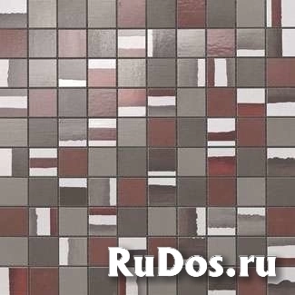 Мозаика Atlas Concorde (италия) Dwell Wall Rust Mosaico Mix 9DMR 300x300 мм (Керамическая плитка для ванной) фото