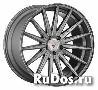 Колесный диск Vissol F-002 10x19/5x120 D74.1 ET42 Gloss Graphite фото