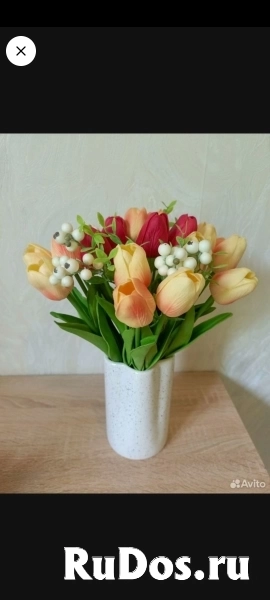 Искусственные тюльпаны изображение 4