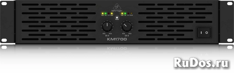 Behringer KM1700 усилитель мощности 2-канальный фото