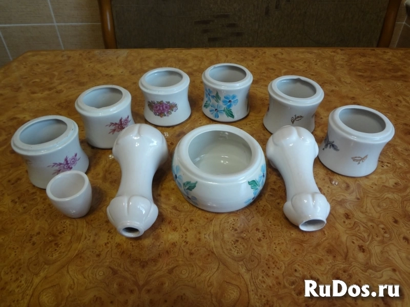 Фарфоровые вставки советских светильников изображение 4