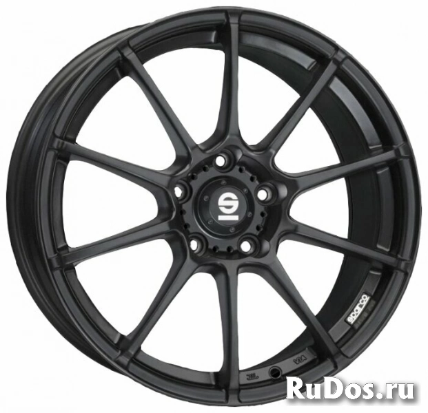 Колесный диск Sparco Wheels Assetto Gara 8x18/5x110 D75 ET38 Matt Black фото