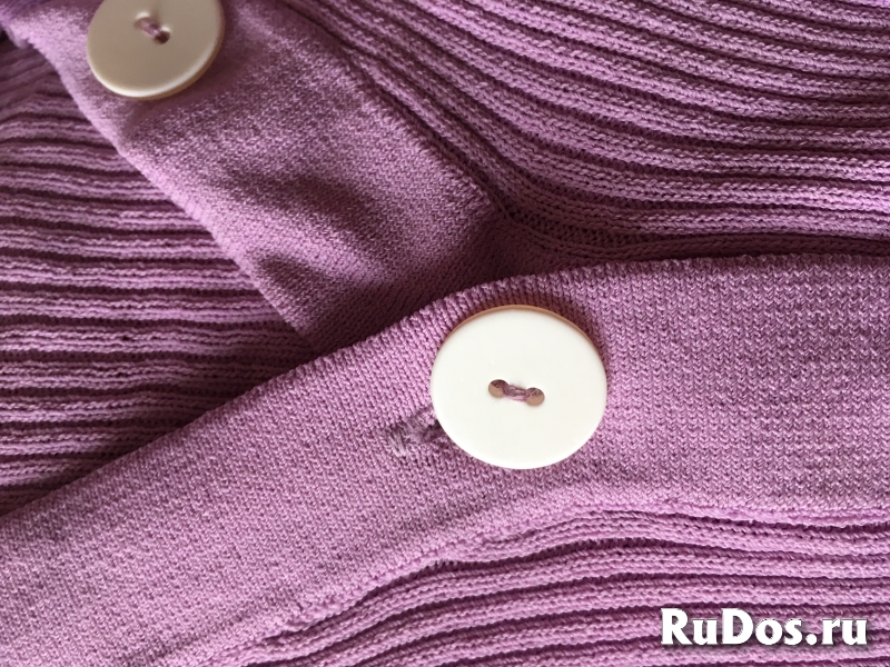 Кофта новая женская AD Style Италия 44 46 М S размер фиолетовая ц изображение 5