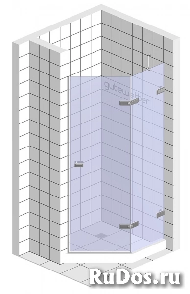 Дверь в душевую нишу GuteWetter TREND DOOR GK-862AG135 140х200 см, петли CH 27, ручка CH 113 стекло бесцветное стенка 8 мм, дверка 8 мм фото