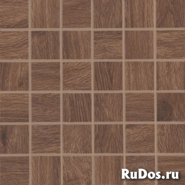 Мозаика облицовочная керамогранит Marazzi Treverkhome MH54_TreverkhomeMosaicoCastagno ( м2) фото