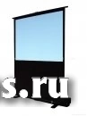 Экран Sakura Floor Stand Screen 4:3 портативный напольный рулонный черный 60 91x122см (SCPSF-91x122) фото