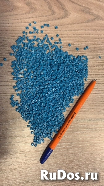 Продам светло-серый (голубой) вторичный Полипропилен в гранулах фото