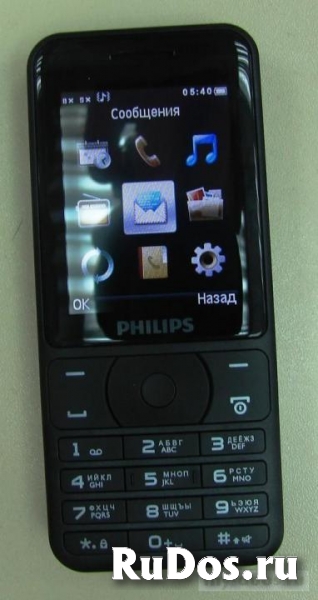 Philips Xenium E180 black (новый,2-сим) изображение 3