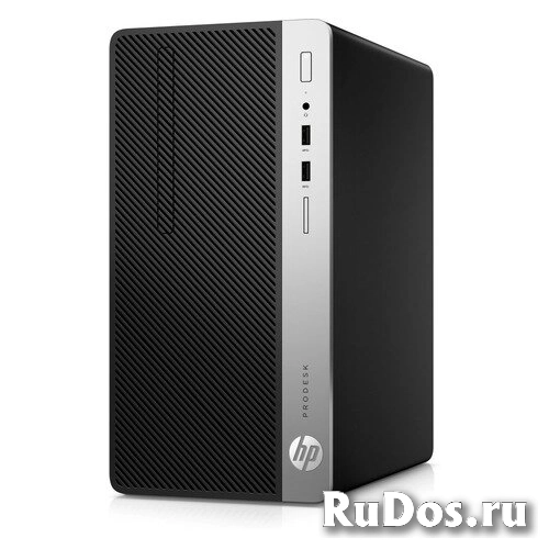 Компьютер HP ProDesk 400 G6, Intel Core i7 9700, DDR4 8ГБ, 256ГБ(SSD), Intel UHD Graphics 630, DVD-RW, Windows 10 Professional, черный [7el83ea] фото