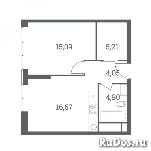 Продам 1 комнатную квартиру 45 м2 фото