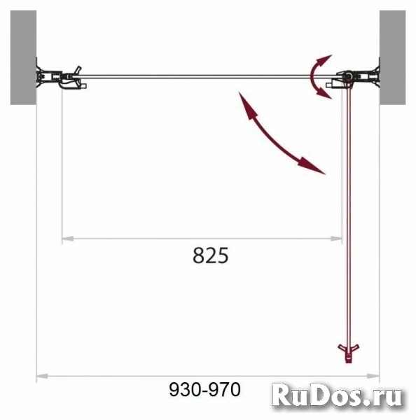 Душевая дверь в нишу BELBAGNO SELA-B-1-60-Ch-Cr фото