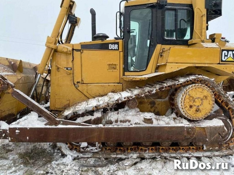 Бульдозер CAT D6R, 9200 м/ч, клыки, болотоход изображение 4