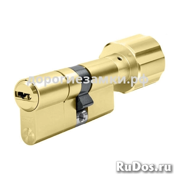Цилиндр ABUS VELA 2000 MX ключ-вертушка (размер 60х55 мм) - Латунь фото