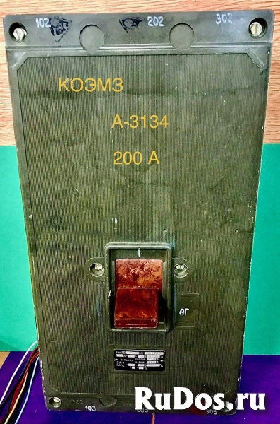 Автоматический выключатель А-3134 200А фото