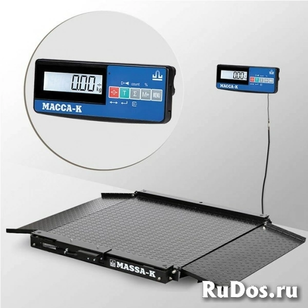 Весы платформенные с печатью этикеток МАССА-К 4D-LA-4-2000-A (RUEW) (МК10434) МАССА-К 4D-LA-4 фото
