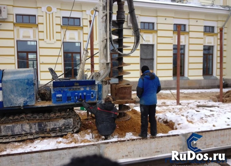 Буронабивные сваи. Лидерное бурение. Фундамент изображение 10