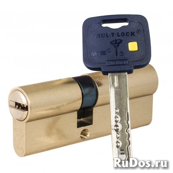 Механизм цилиндровый Mul-T-Lock MT5+ (40х75) кл/кл Латунь фото