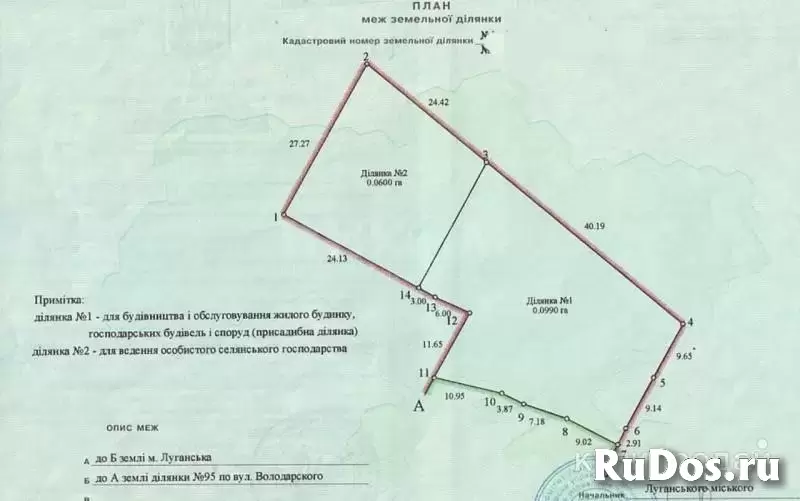 Продаются два приватизированных участка общей площадью 19,69 сотки! фотка