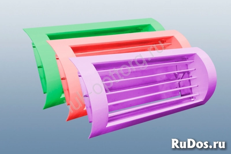 Регулируемая решетка РАГ-Ц+Р(цветная) 800 * 700 (Ш * В) фото