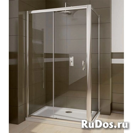 Боковая стенка Radaway Premium Plus S 100 (для Premium Plus DWJDWD) профиль хром глянцевый/стекло фабрик 33423-01-06N фото