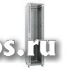 Cabeus Шкаф 47U телекоммуникационный 19quot; напольный 600x1000 дверь стекло, ручка с замком, цвет серый фото
