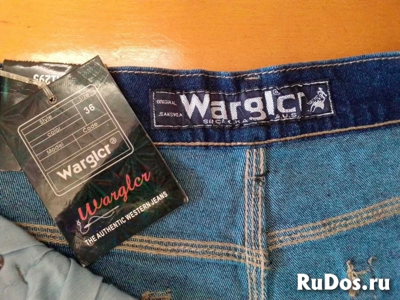 Джинсы мужские, классика, размер 54. изображение 6