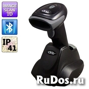 Сканер штрих-кода Cino F680BT, USB, BT, image 1D, с базовой станцией, черный (GPHS68011000K31) фото