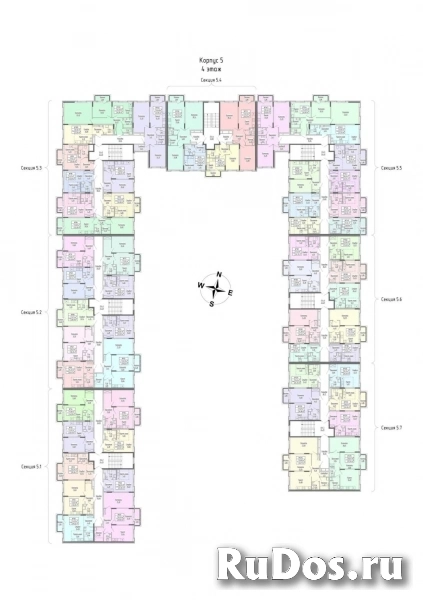 Продам 2 комнатную квартиру 61.9 м2 фотка