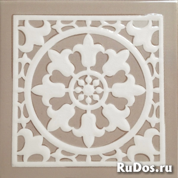 Керамическая плитка Decoratori Bassanesi Atelier ATDIB_DECORO B DARK IVORY ( м2) фото