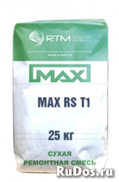 MAX-RS-T60(MAX-RS-T1) тиксотропная ремонтная смесь безусадочная б фото