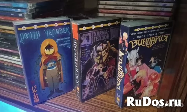 Видеокассеты аниме запечатанные изображение 3