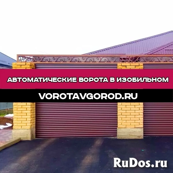 Автоматические ворота в Изобильном под ключ изображение 12