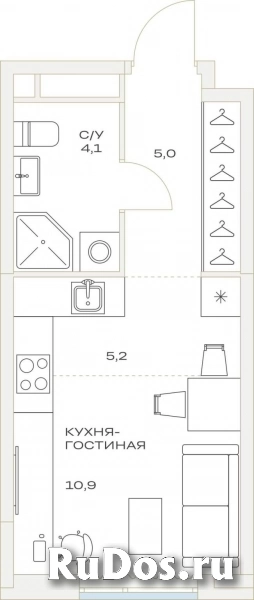 Продам 1 комнатную квартиру 25 м2 фотка