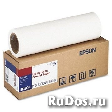 Рулонная бумага для плоттеров EPSON Fine Art Paper Hot Press Natural 60quot; C13S042326 фото